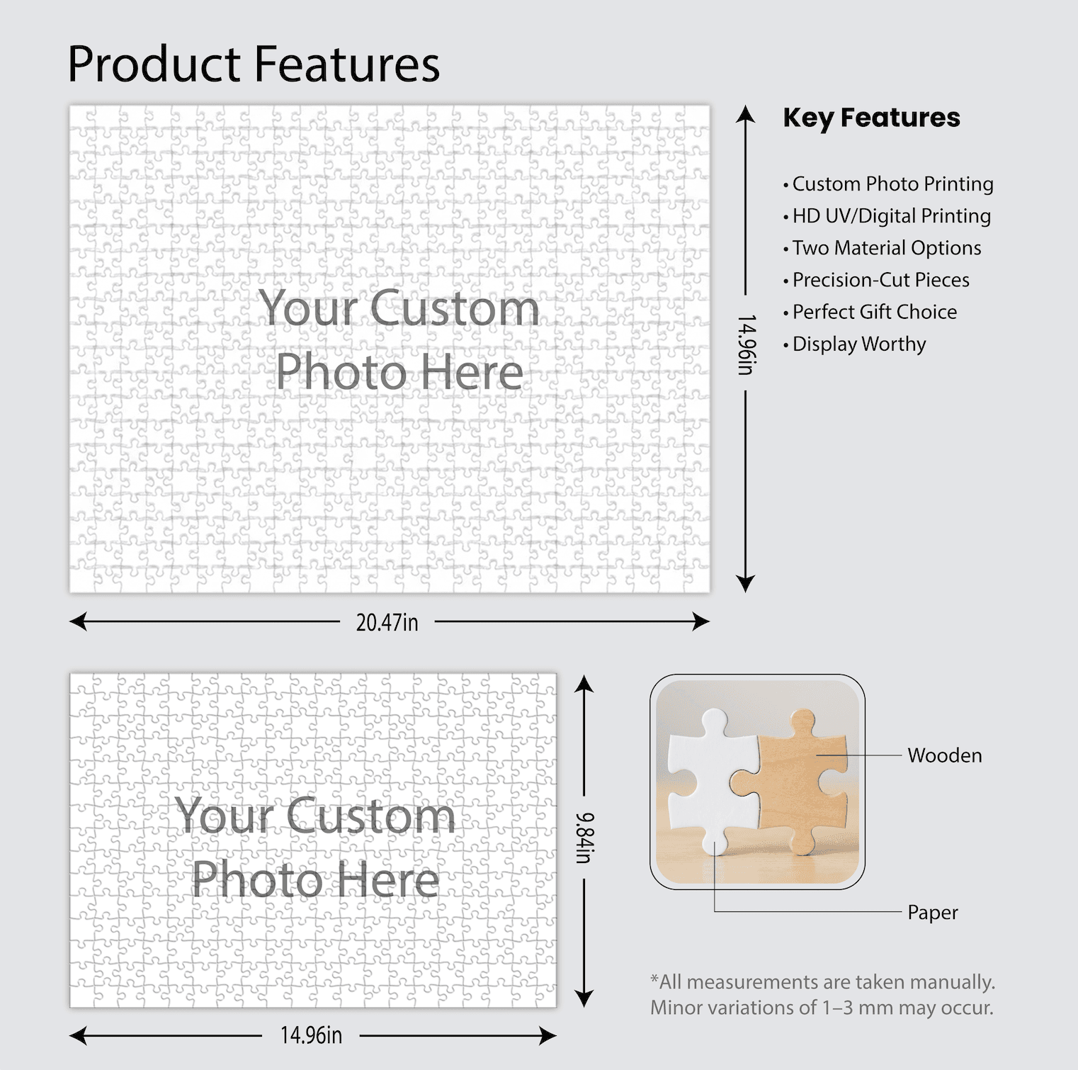 Custom Photo Puzzle （500pcs) - Image 2