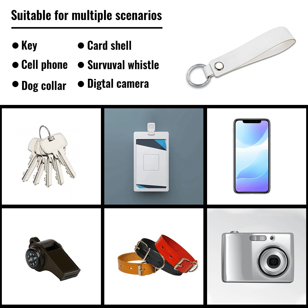 Custom Leather Keychain - Image 3