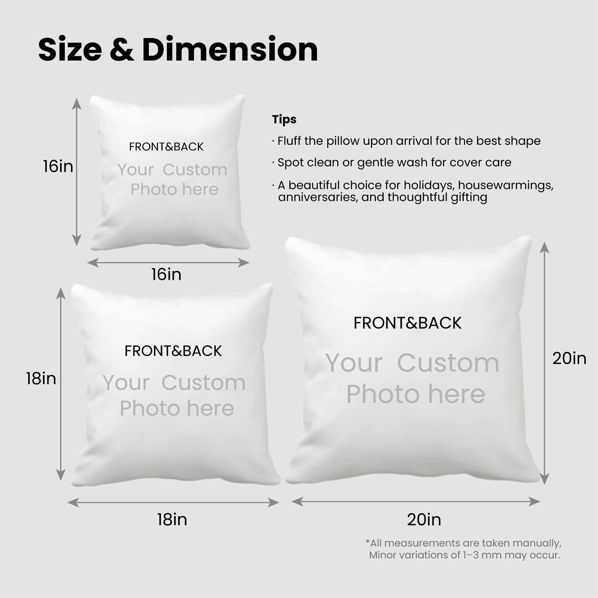 Luxury Double-Sided Satin Pillow - Image 2
