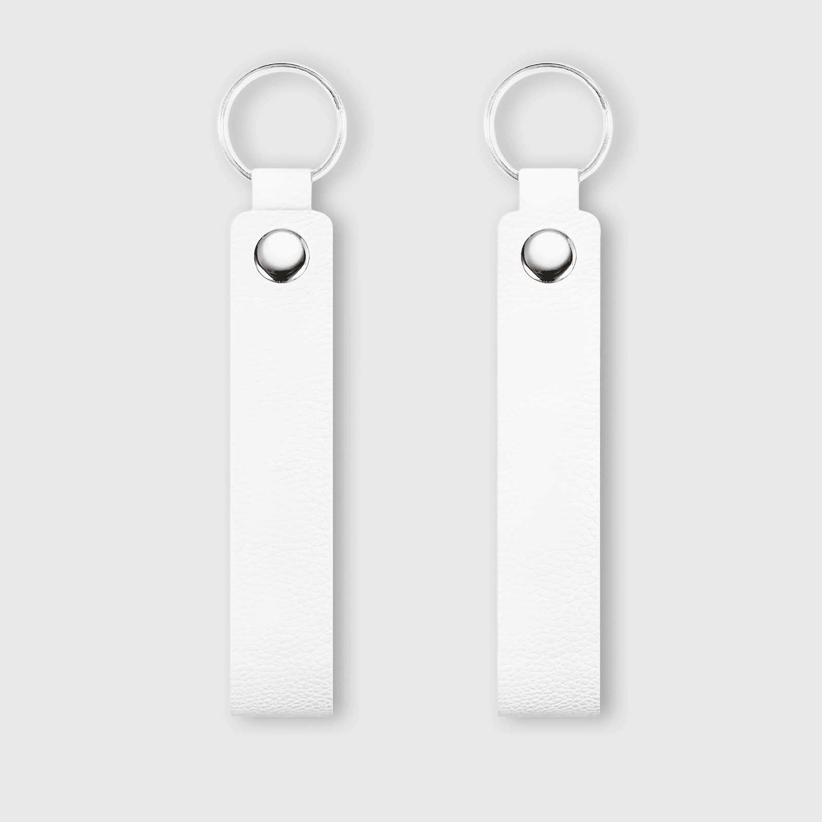 Custom Leather Keychain - Image 1