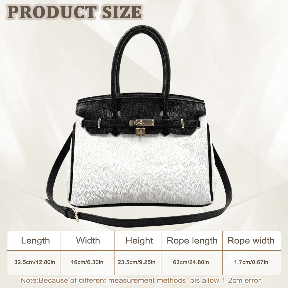 Personalized Women's PU Handbag – Custom Elegant Tote Bag Gift for Her - Image 2