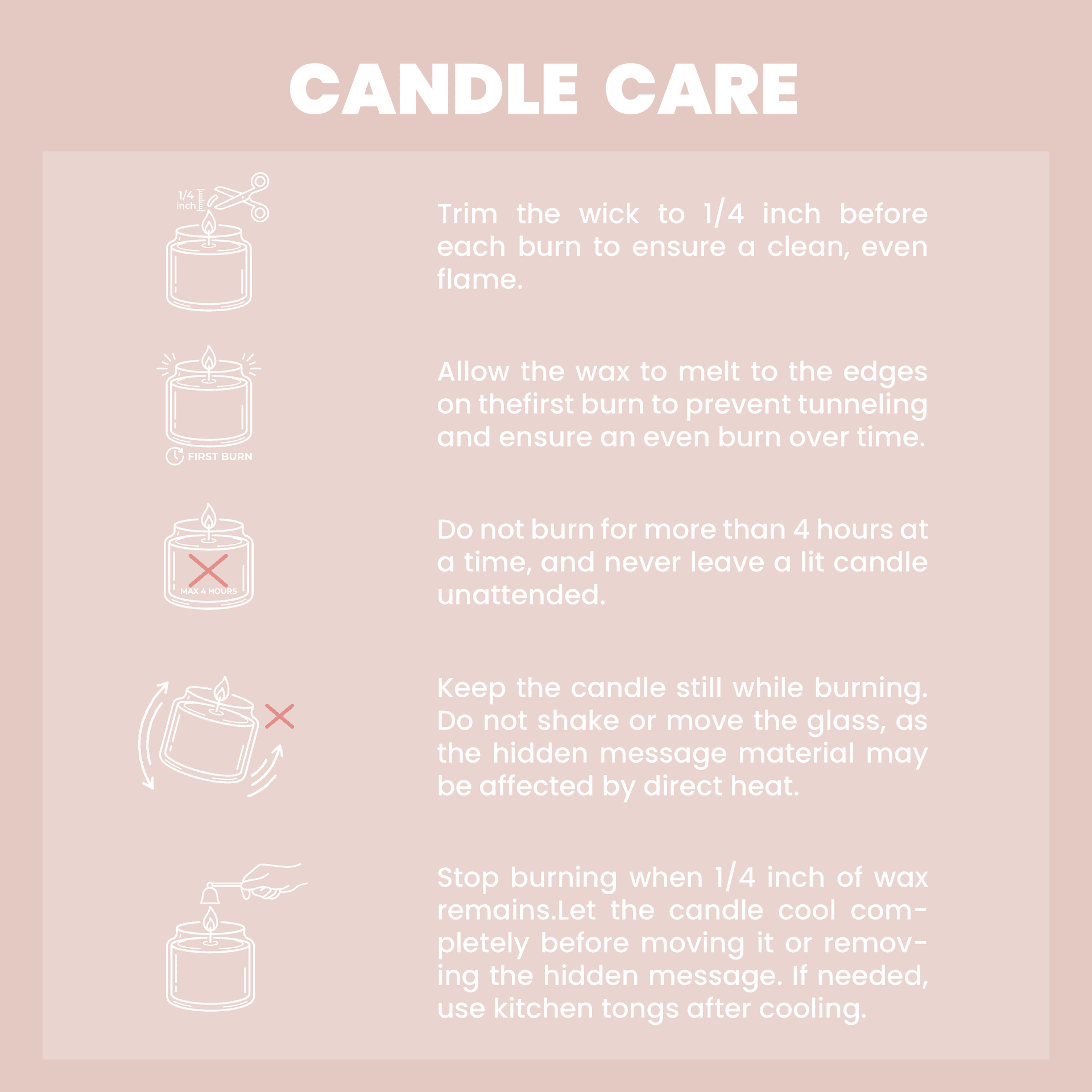 Personalized Hidden-Message Candle - Image 5