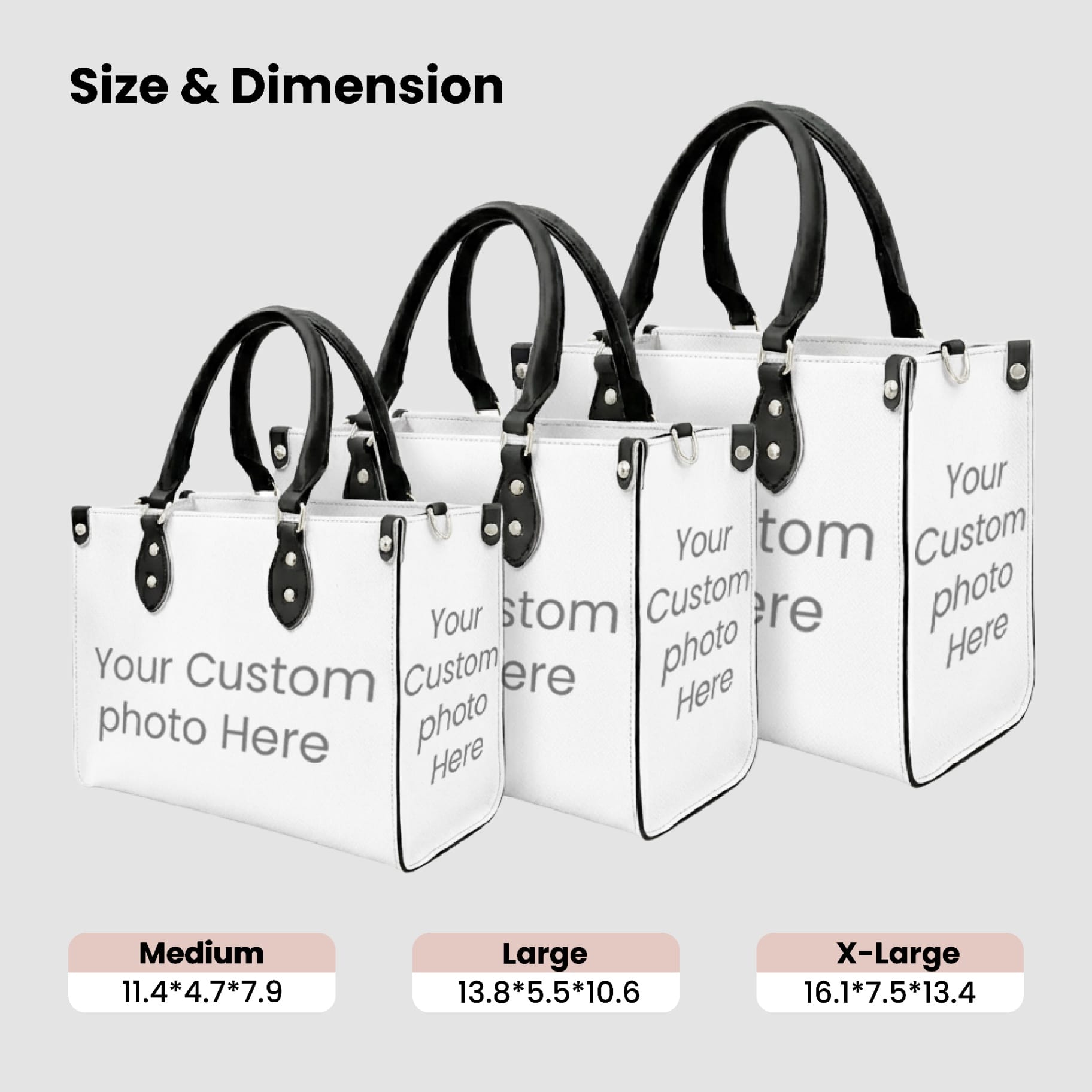 Custom Leather Bag - Image 2