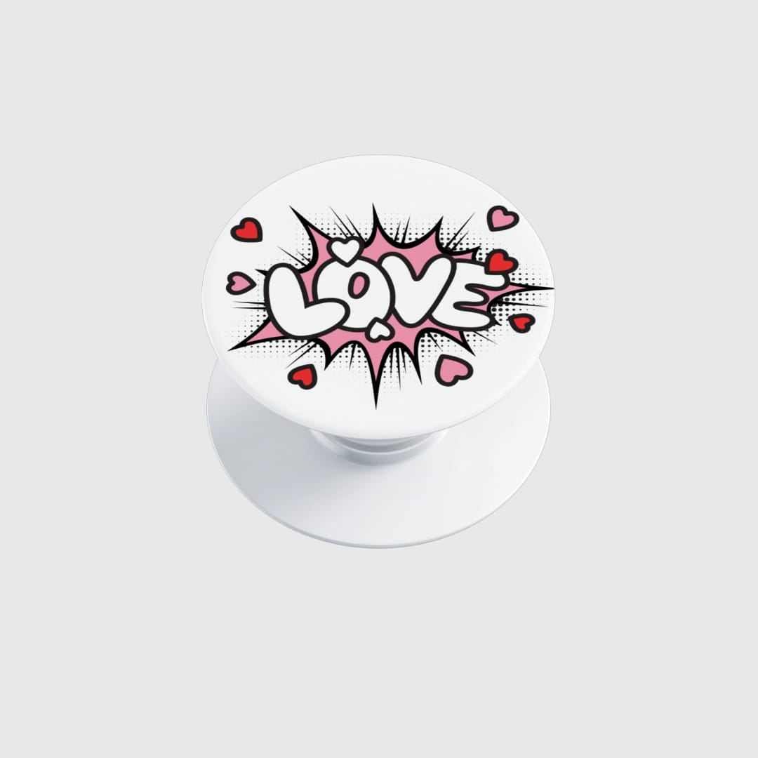 Custom Photo Phone Grip – Irregular & Round Shapes | 5 Premium Materials | 6 Airbag Bases | Personalized Pop Grip for Phones - 1