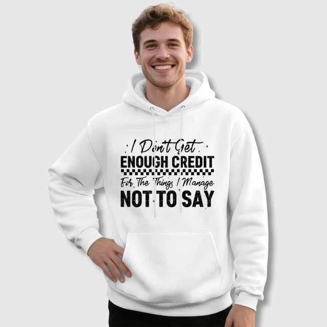 Funny Work Quote Pullover Hoodie for Coworkers Daily Use