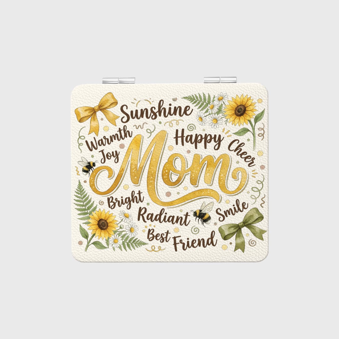 Sunflower Makeup Mirror for Mom Mothers Day Gift - 1