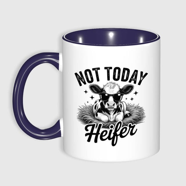 Funny Heifer Quote Coffee Mug for Cow Lovers Daily Gift