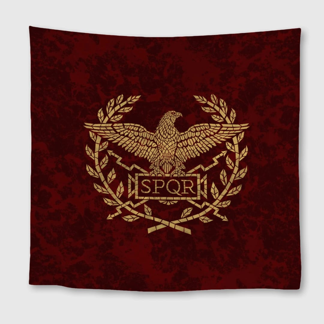 Mosaic Eagle of the Roman Empire Square Towel - 1