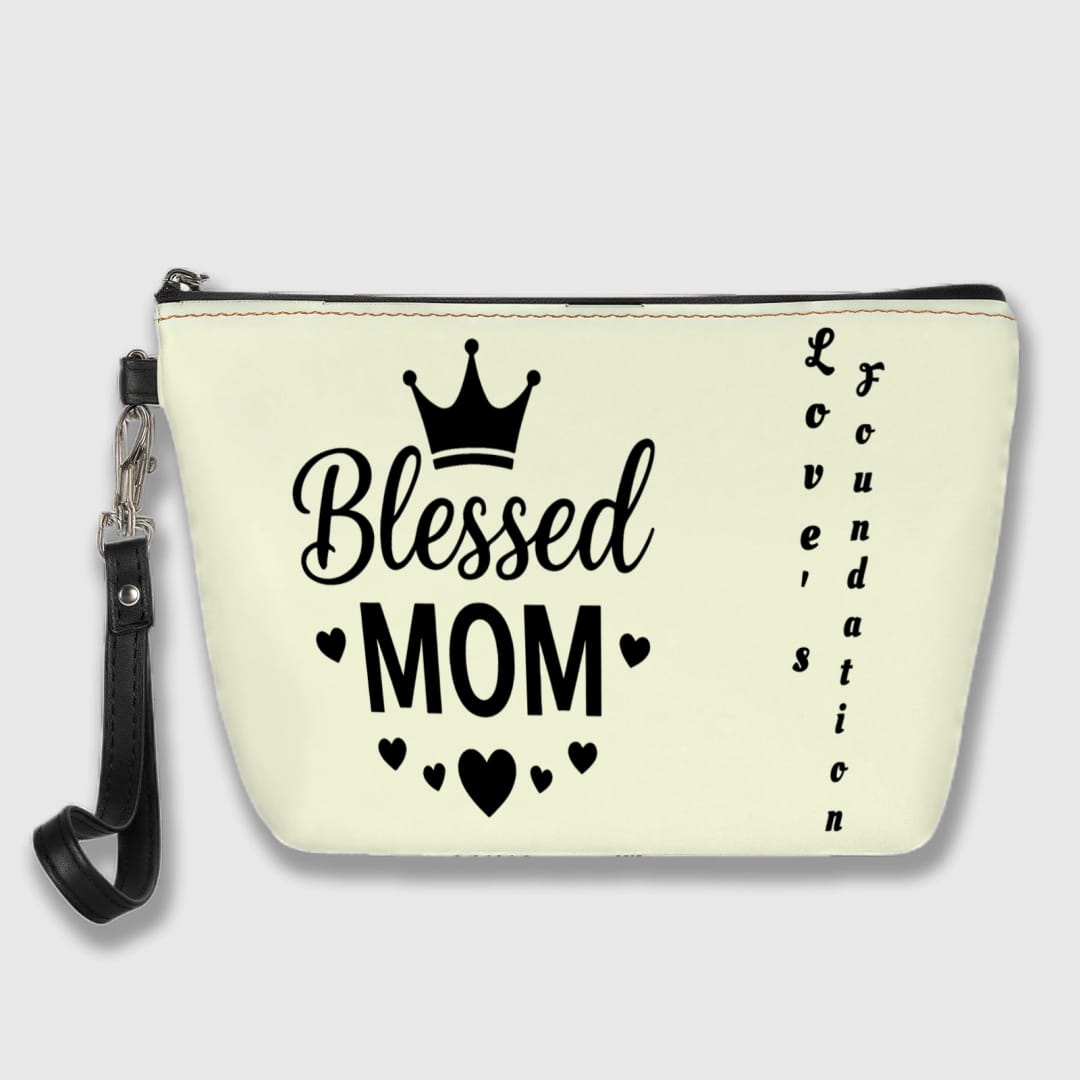 Portable Cosmetic Bag Personalized PU Makeup Pouch for Travel & Daily Use - 1