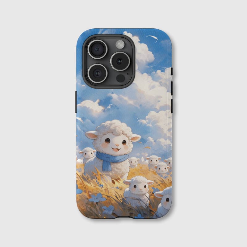 Cute Sheep Magnetic Phone Case for Pet Lovers Birthday Gift - 1