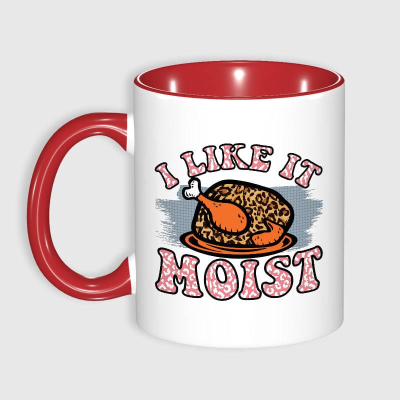 Funny Moist Turkey Quote Ceramic Mug for Thanksgiving Gifts