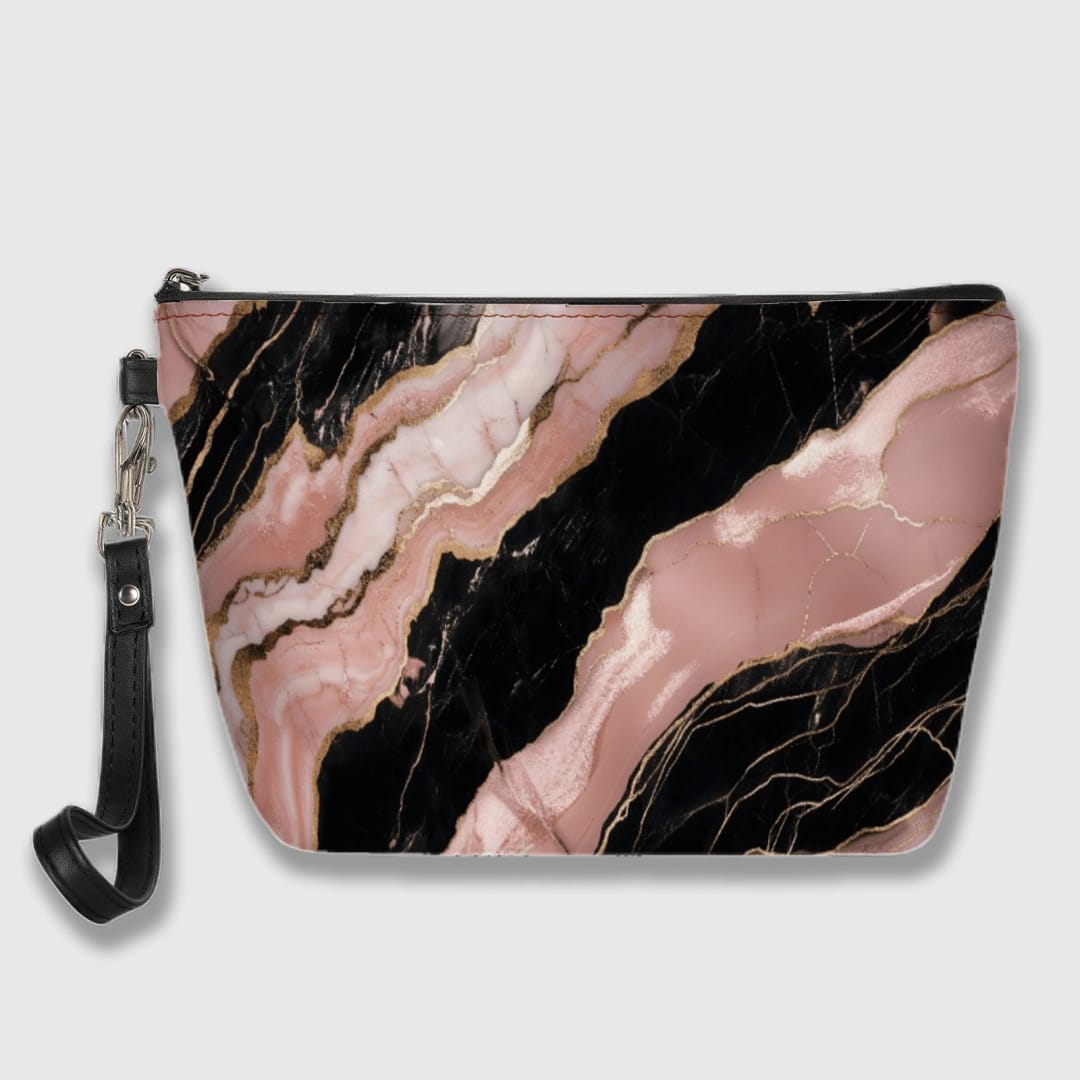 Midnight Rose Quartz Cosmetic Bag - 1