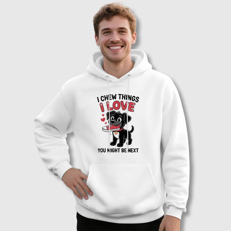 Funny Dog Hoodie for Dog Lovers Valentine Gift