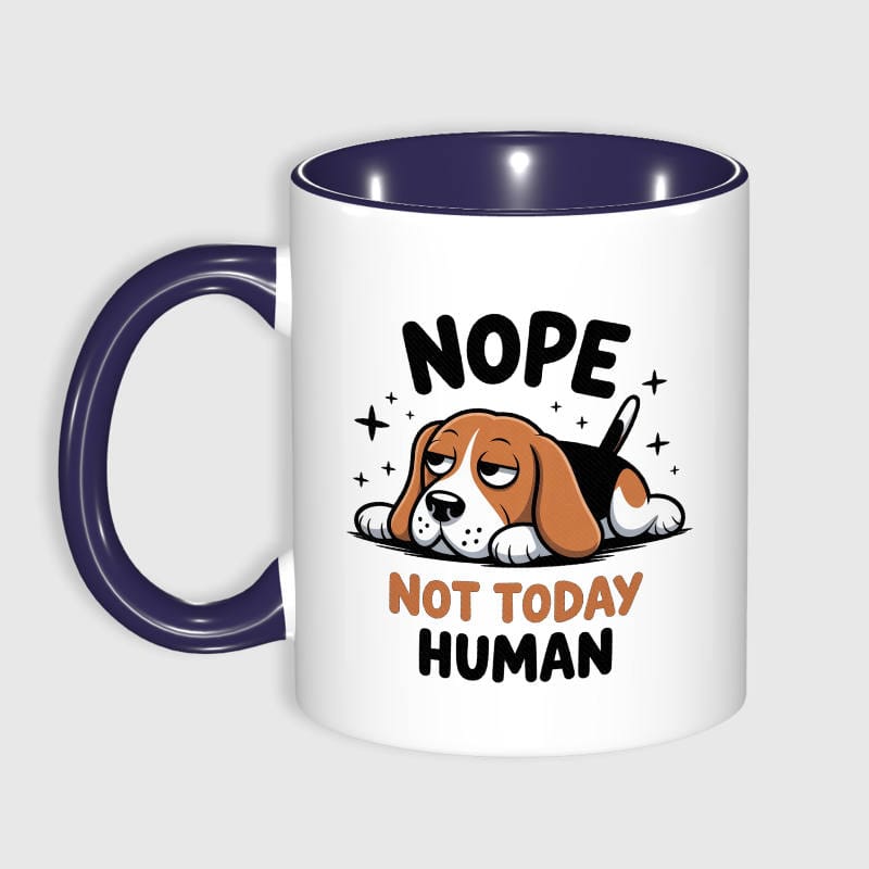 Funny Beagle Quote 11oz Coffee Mug for Pet Lovers Gift