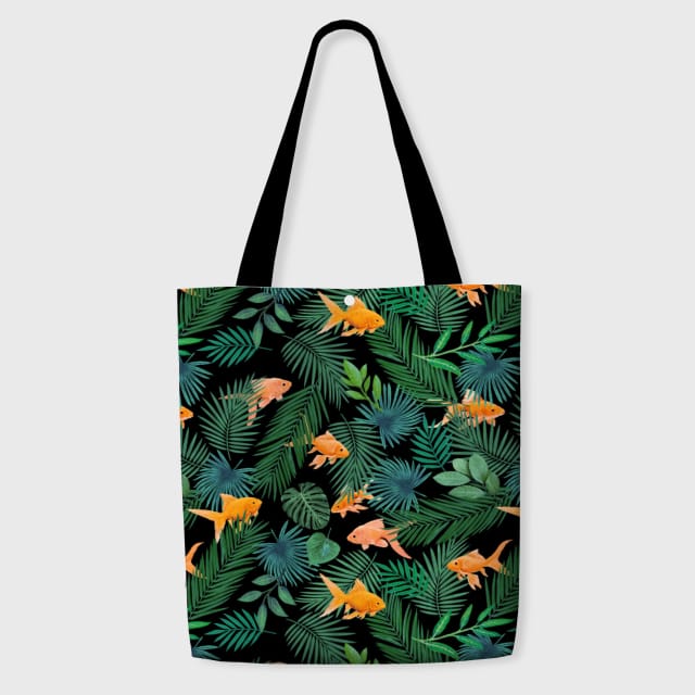 Goldfish in the Jungle Tote Bag