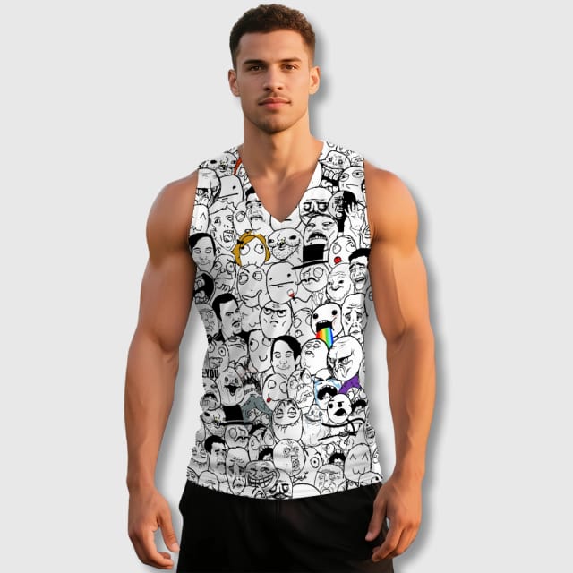 memeVsion Collection V01 V-Neck Vest