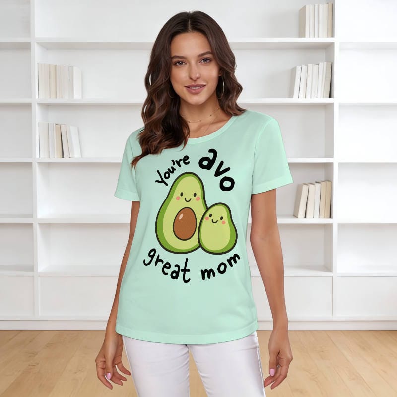 Cute Avocado Pun T-Shirt for Mom Mother's Day Gift