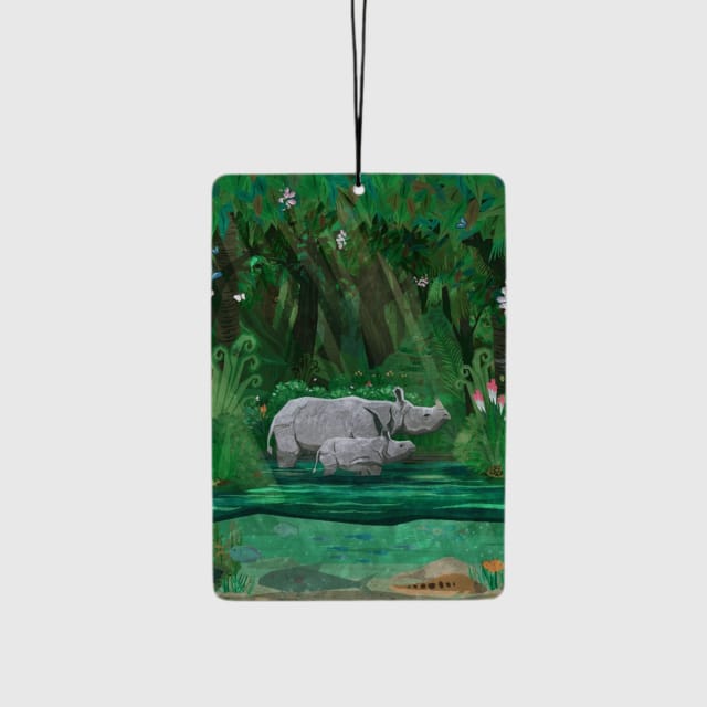 Rhinoceros Jungle Air Freshener