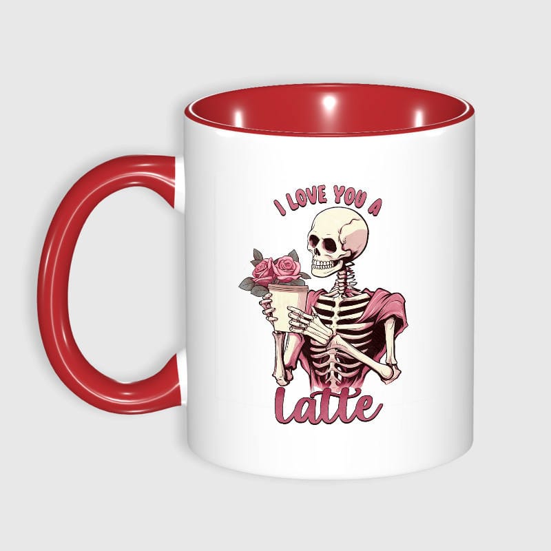 Funny Skeleton Pun 11oz Mug for Coffee Lover Valentine Gift