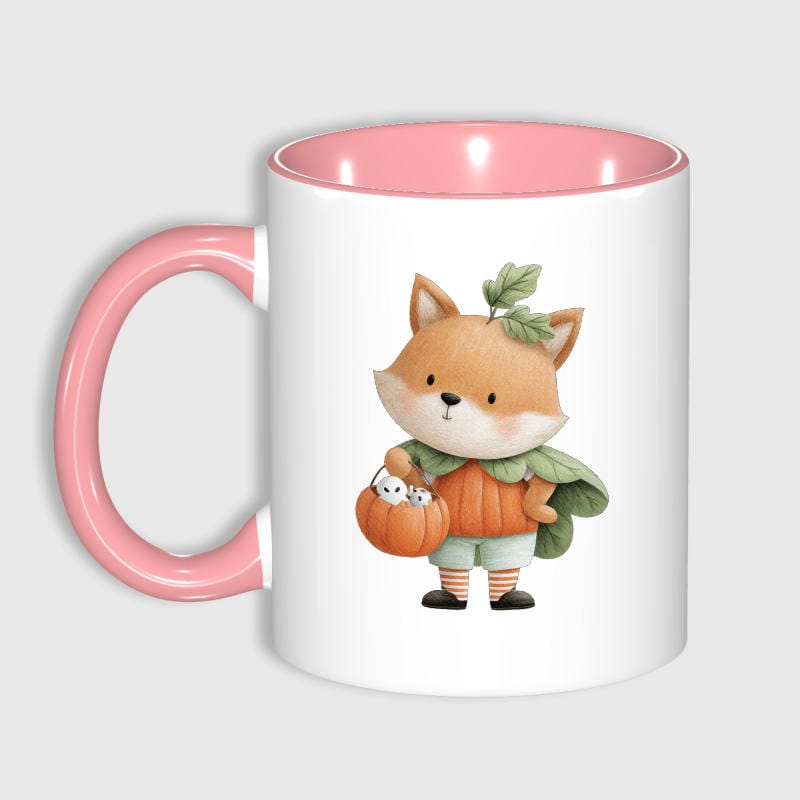 Cute Halloween Fox 11oz Mug for Fox Lovers Gift