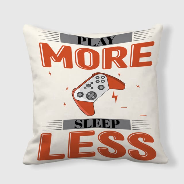Funny Gamer Quote Throw Pillow for Gamers Birthday Gift