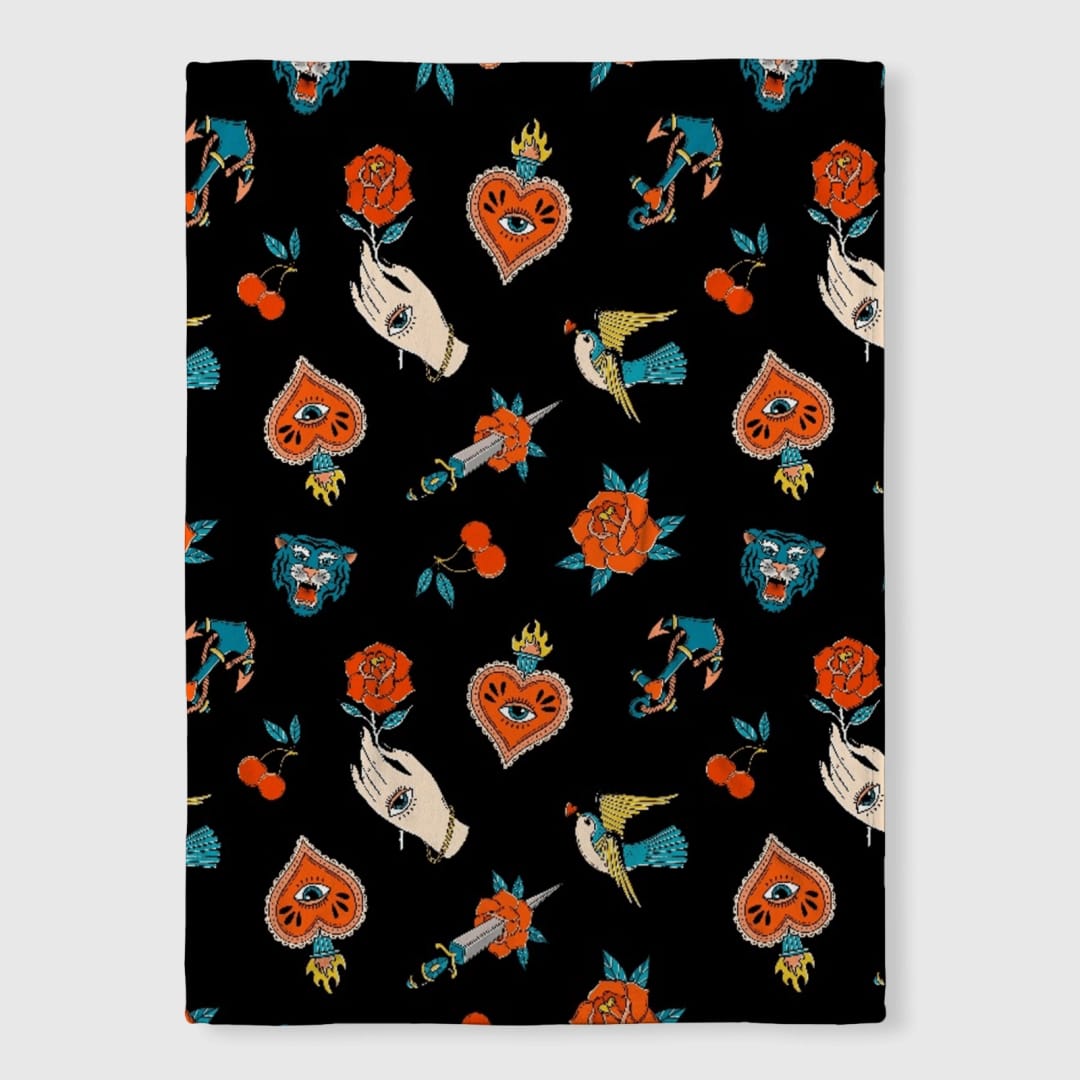 Custom Woven Blanket – Personalized Photo Throw with Fringe Edges, Soft Woven Fabric, Full-Print Picture Blanket for Sofa, Bed, Travel, Gifts, Home Décor - 1