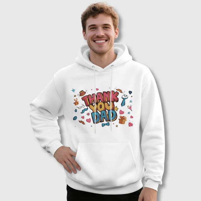 Thank You Dad Hoodie for Dad Fathers Day Gift