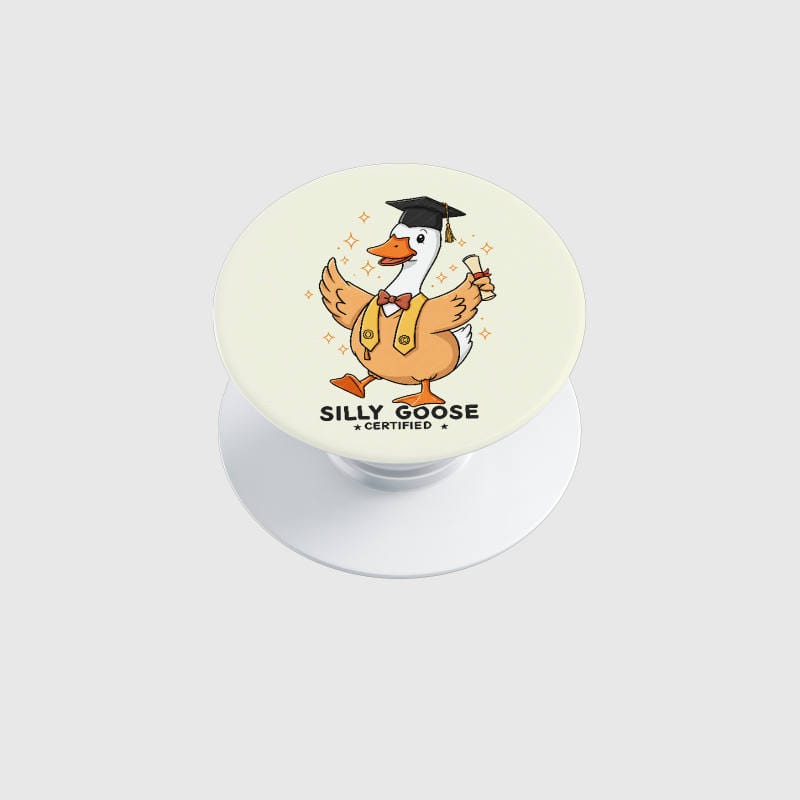 Silly Goose Graduation Expandable Phone Grip for Grad Gift Daily Use