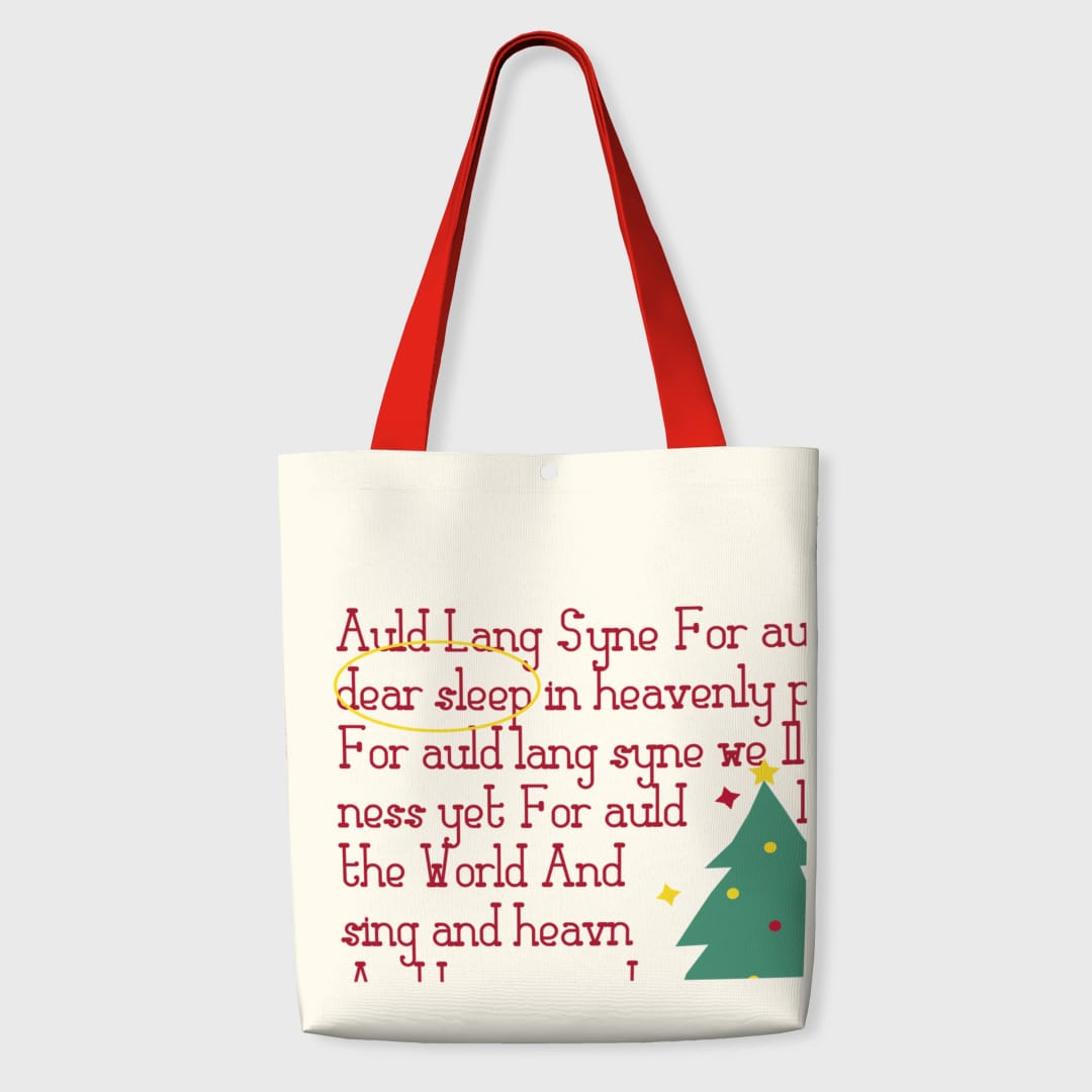 Personalized Canvas Tote Bag – Custom Printed Eco Reusable Bag for Shopping, Books, Work, Everyday Use - 1