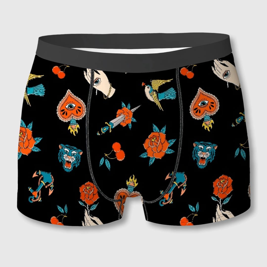 Personalized Photo Men's Boxer Briefs - Custom Underwear/gift for Valentine's Day - 1