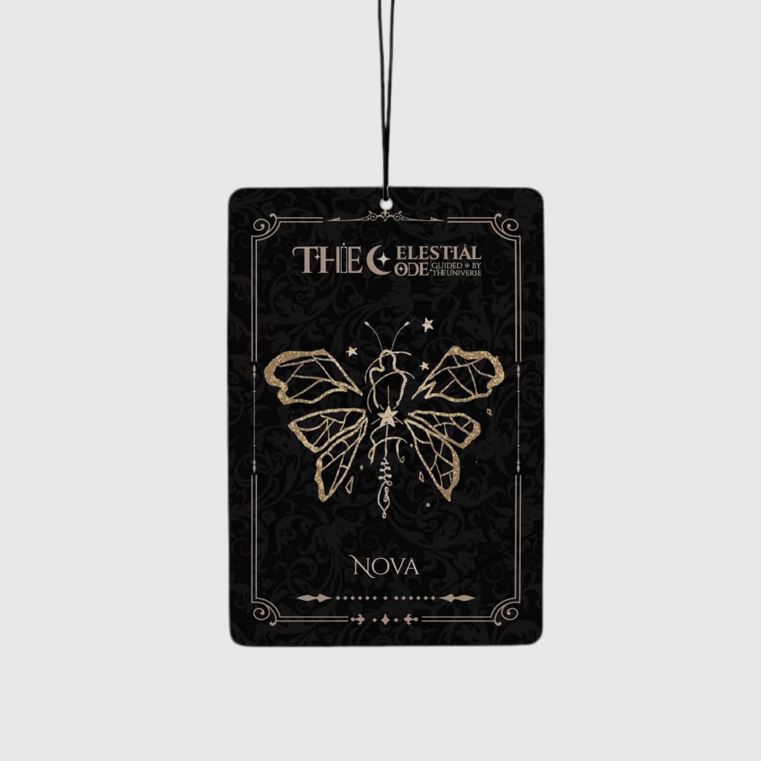 Celestial Moth Tarot Air Freshener for Car Gifting - 1