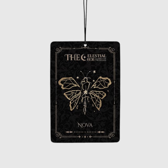 Celestial Moth Tarot Air Freshener for Car Gifting