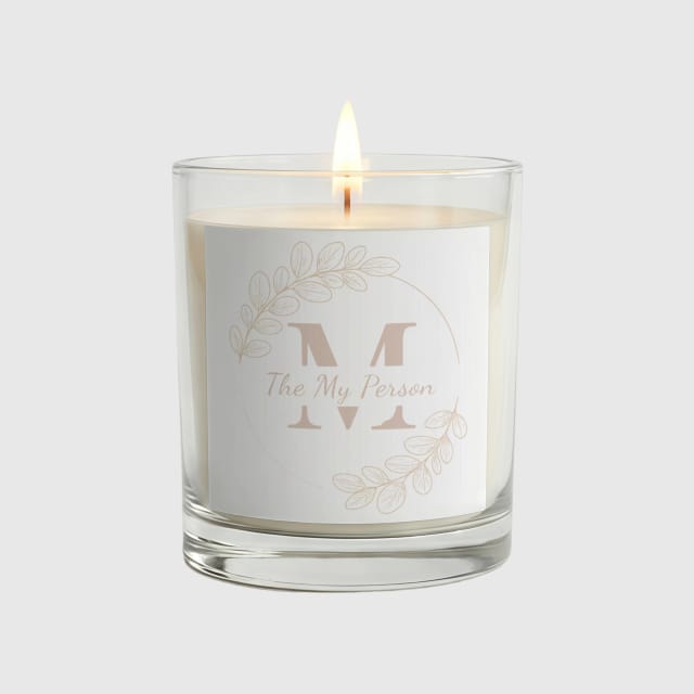 【FREE SHIPPING - LIMITED TIME】Personalized Hidden-Message Candle | Custom photo and text | 8oz | Gift for Anniversary | Gift for her | Gift for last minutes