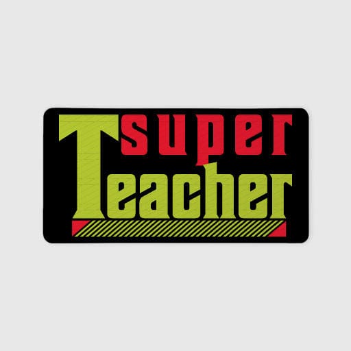 Super Teacher Mouse Pad for Teacher Appreciation Gift