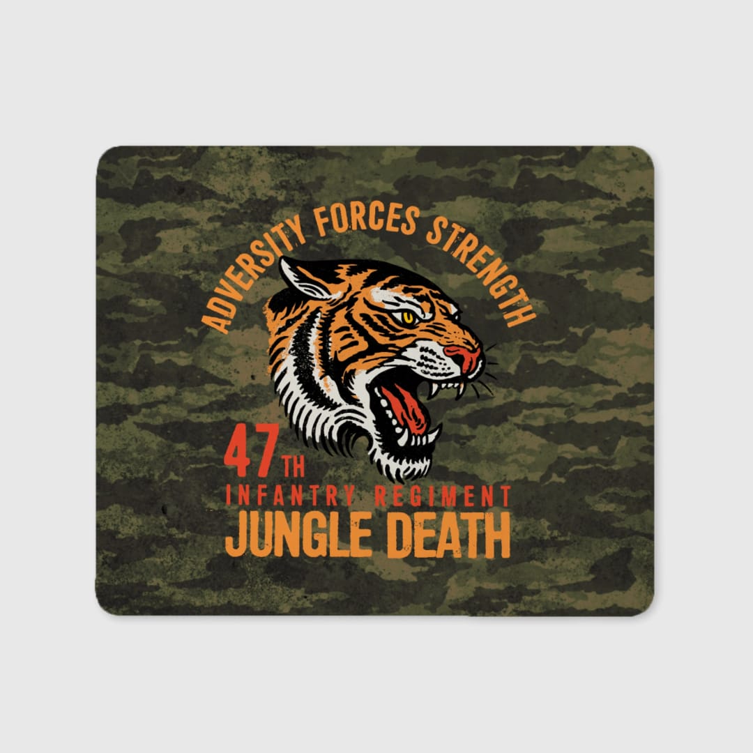 Jungle Death Regiment Mouse Pad - 1