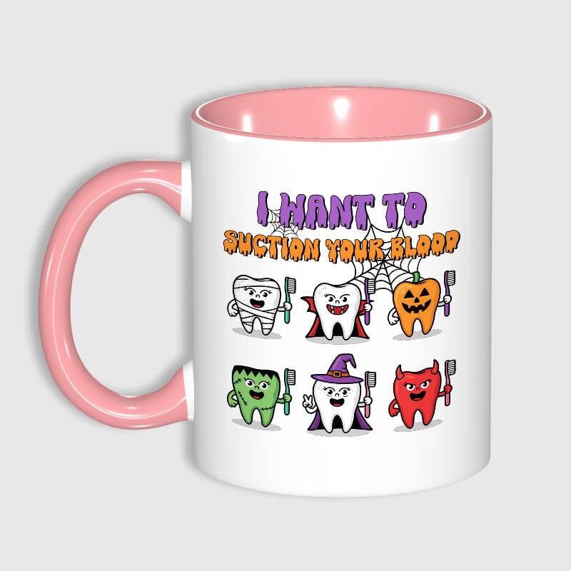 Funny Halloween Dental Mug for Dentist Holiday Gift