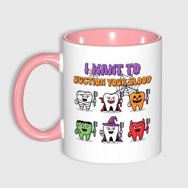 Funny Halloween Dental Mug for Dentist Holiday Gift
