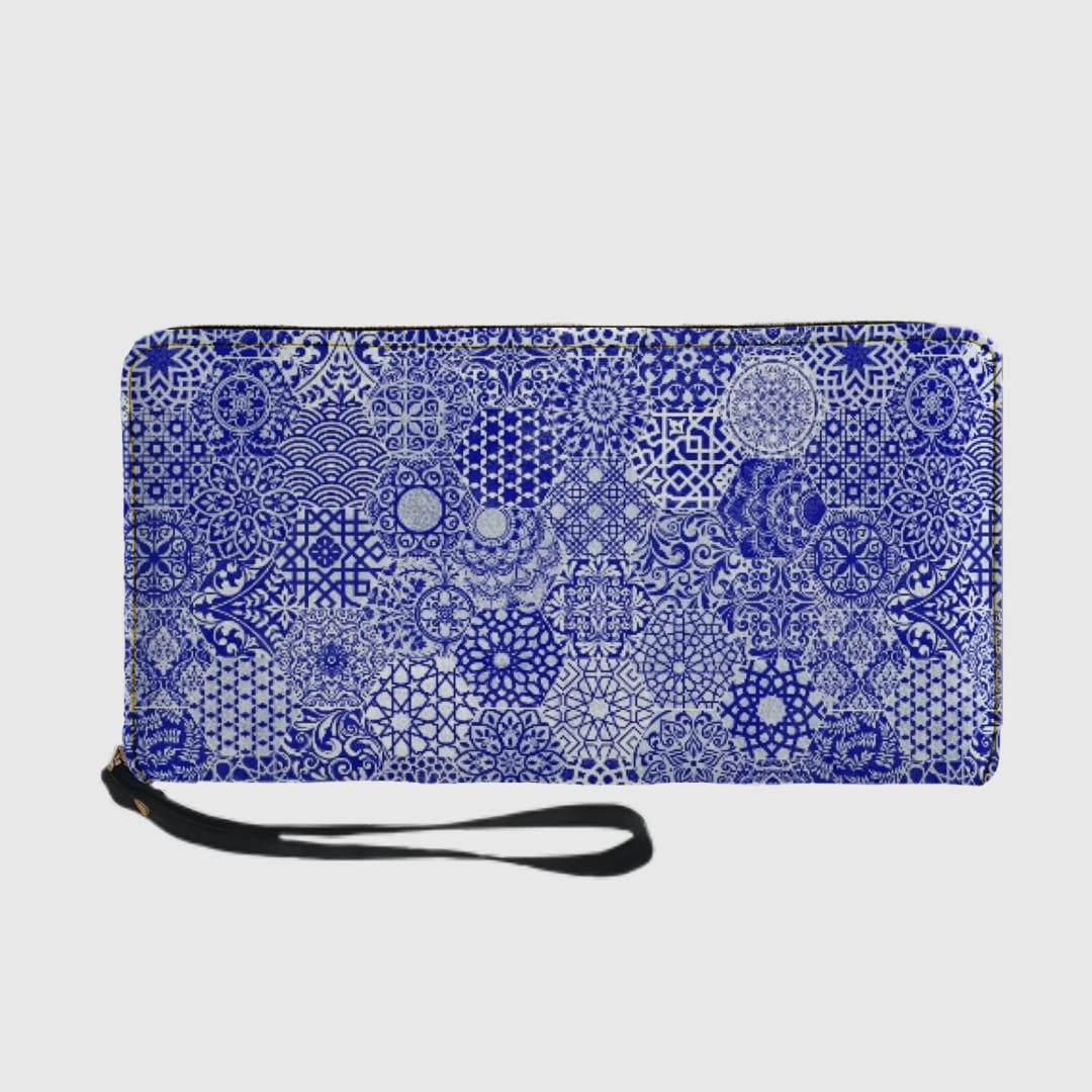 Mediterranean Hexagons Belt Wallet - 1
