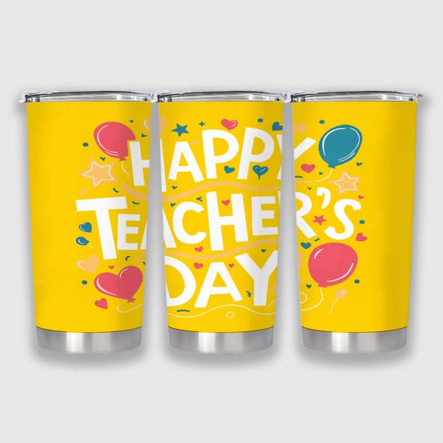 Happy Teacher's Day Insulated Tumbler for Teachers Gift