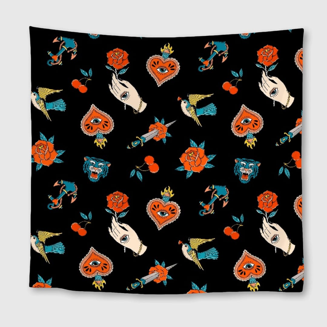 Custom All-Over Square Towel – Personalized Lightweight Square Scarf - 1