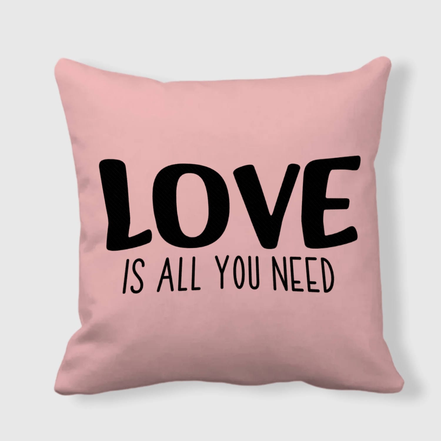 Love Quote Throw Pillow for Couples Valentine's Day Gift