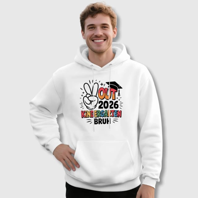 Funny 2026 Kindergarten Graduation Hoodie for Kids Gift