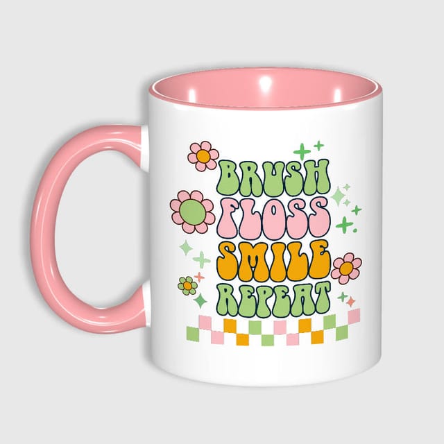Groovy Dental Quote Mug for Dentist Daily Use Gift