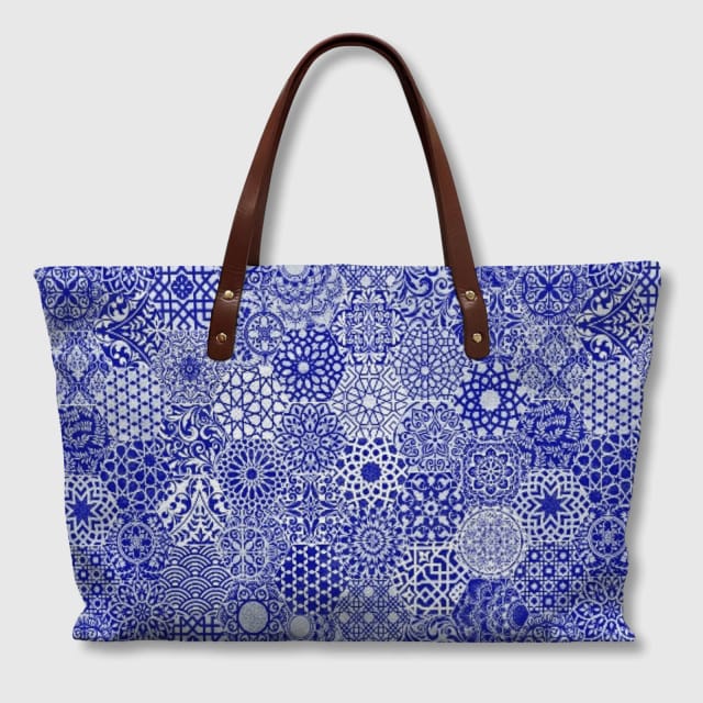 Customizable PU Leather Tote Bag | Your Design with UV Print