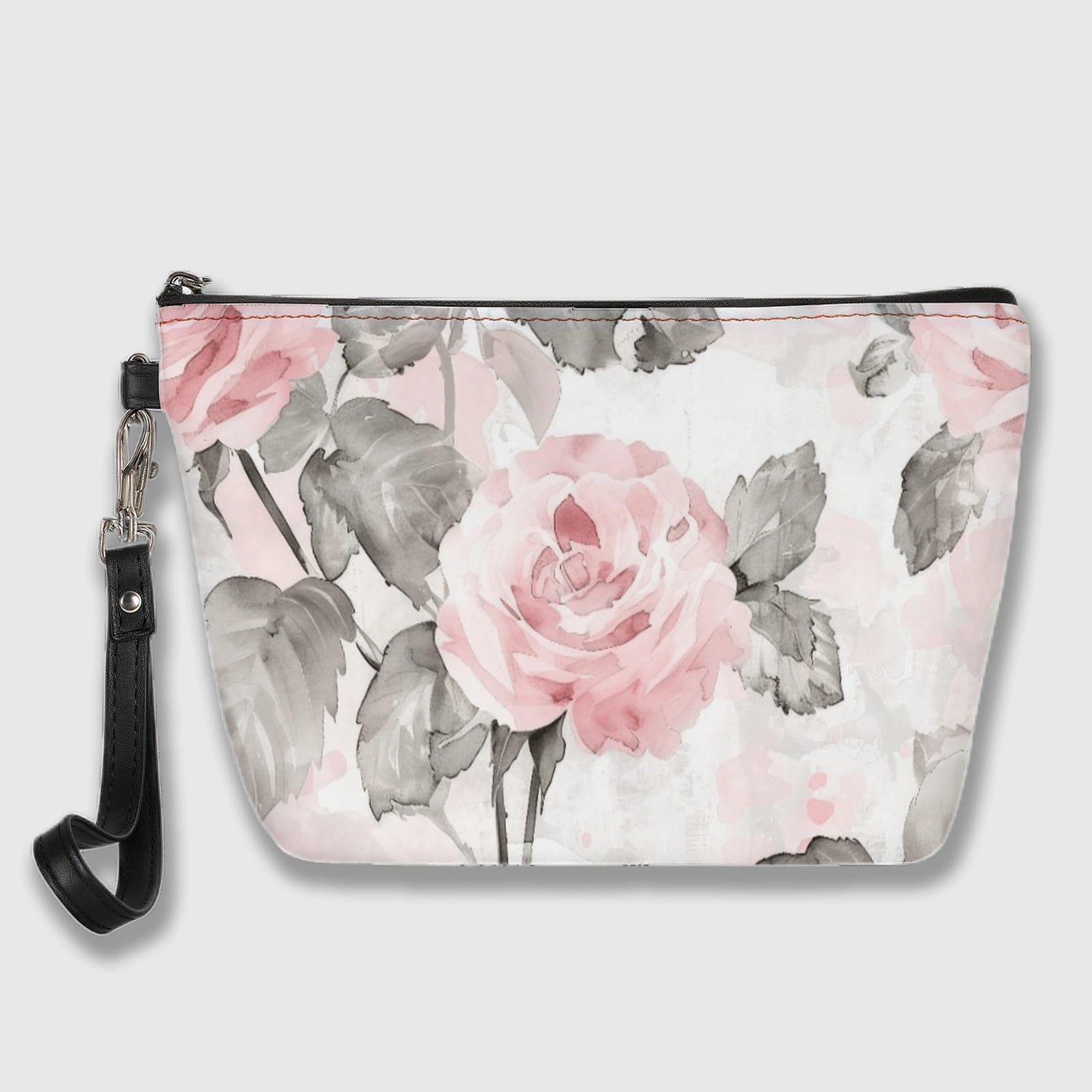 Portable Cosmetic Bag Personalized PU Makeup Pouch for Travel & Daily Use