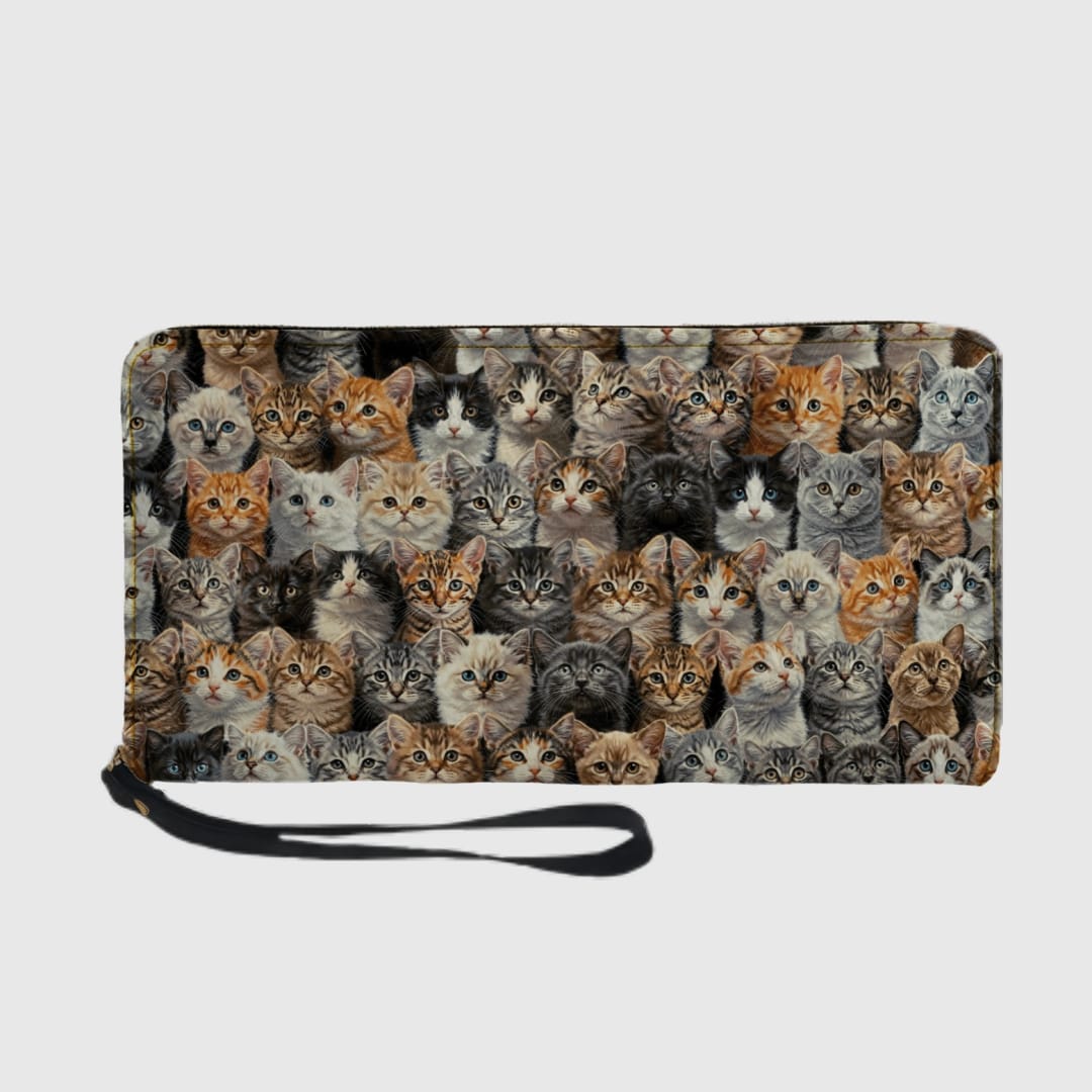 Kitten Galaxy Zip Wallet - 1
