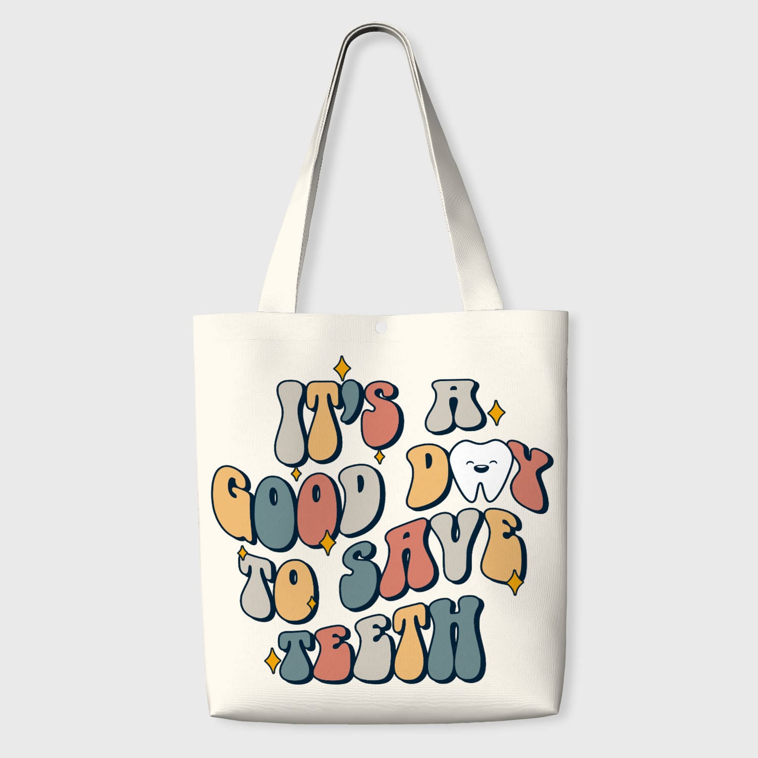 Funny Dental Quote Tote Bag for Dentist Daily Use Gift