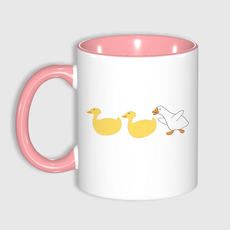 Cute Duck Goose Ceramic Mug for Duck Lovers Birthday Gift