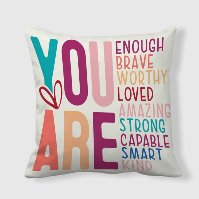 Luxury Solid White Double-Sided Decorative Throw Pillow - Multiple Sizes