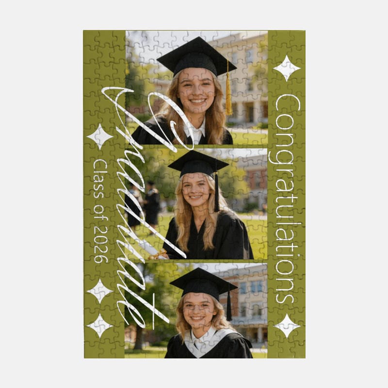 Custom Graduation Photo 300pcs Puzzle for Graduates Keepsake Gift